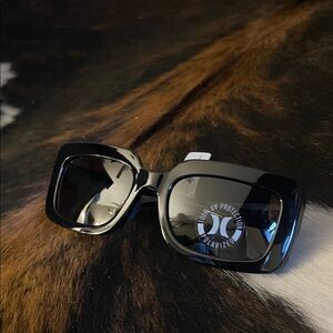 Hurley Black Square Sunglasses